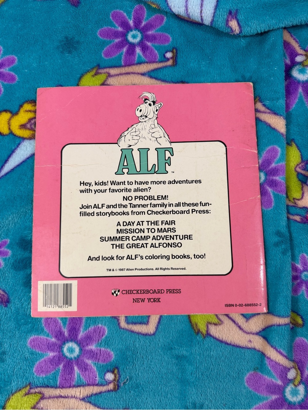 Vintage ALF “Mission to Mars” Kids Book Retro 80s Alien Cartoon Nostalgia - Picture 3 of 3